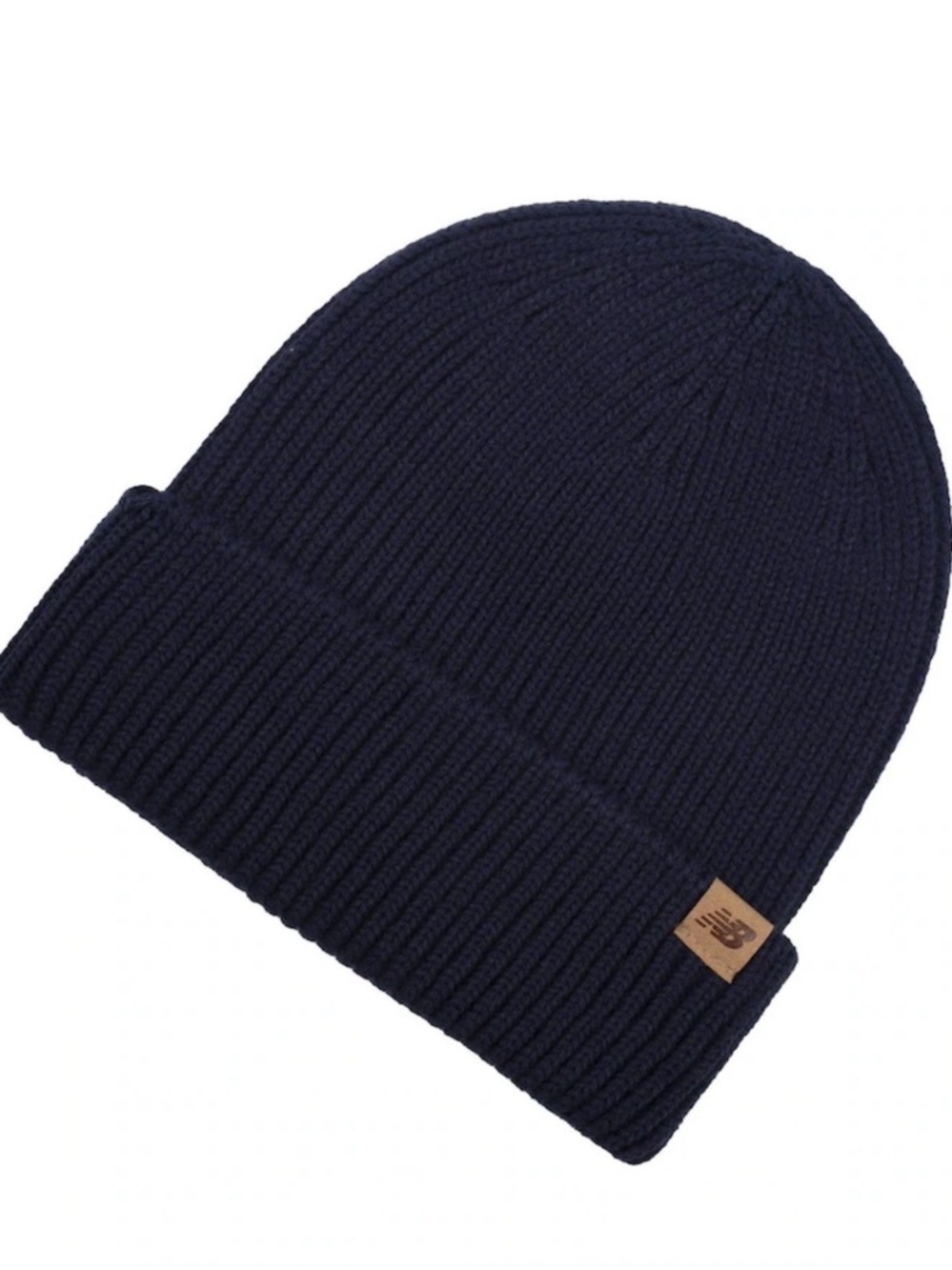 New Balance Navy Ribbed Cuff Beanie - Winter Watchman Beanie